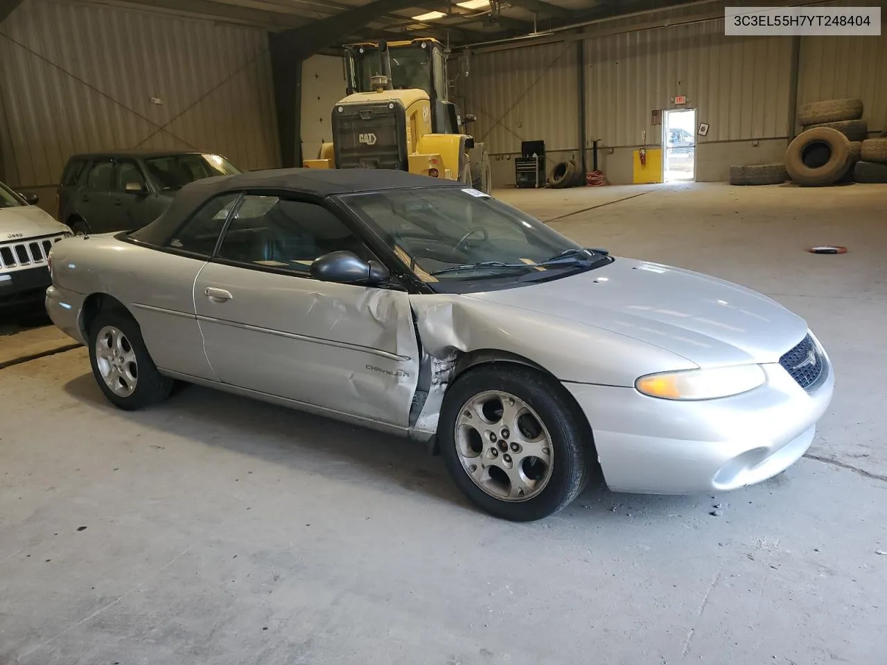 2000 Chrysler Sebring Jxi VIN: 3C3EL55H7YT248404 Lot: 69244524