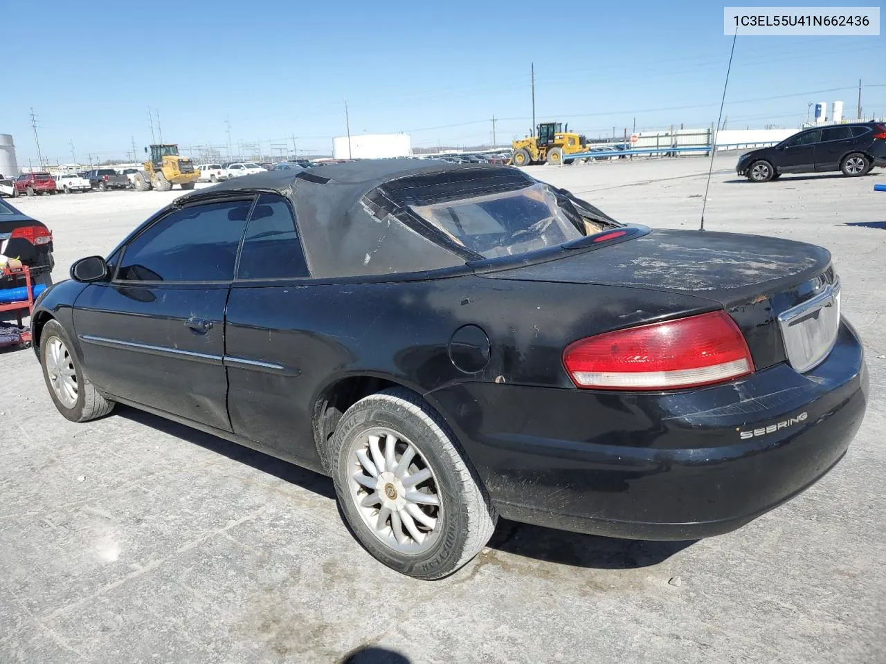 2001 Chrysler Sebring Lxi VIN: 1C3EL55U41N662436 Lot: 46141194