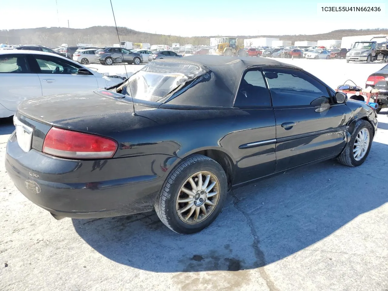 2001 Chrysler Sebring Lxi VIN: 1C3EL55U41N662436 Lot: 46141194