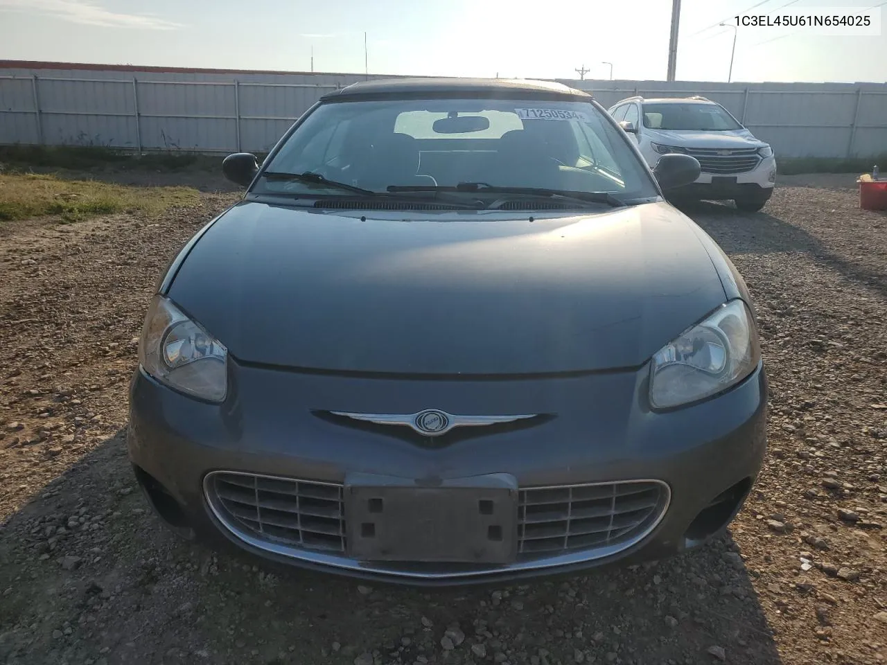 2001 Chrysler Sebring Lx VIN: 1C3EL45U61N654025 Lot: 71250534