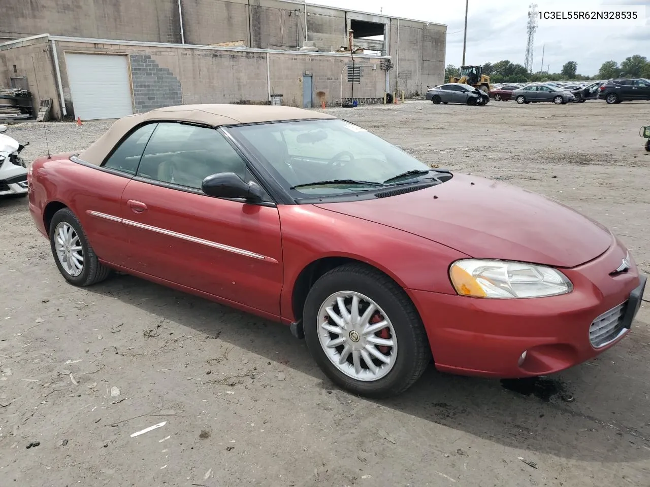 2002 Chrysler Sebring Lxi VIN: 1C3EL55R62N328535 Lot: 71547644