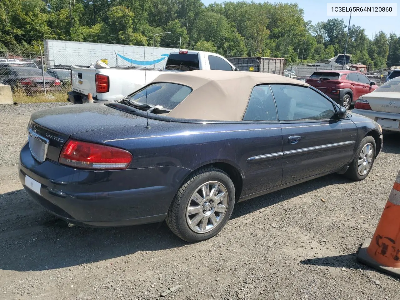 1C3EL65R64N120860 2004 Chrysler Sebring Limited