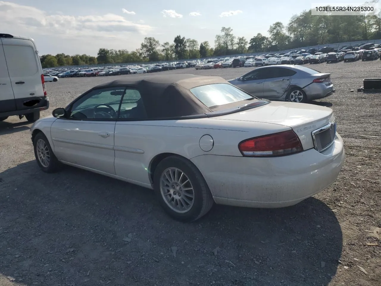 2004 Chrysler Sebring Lxi VIN: 1C3EL55R34N235300 Lot: 70636174