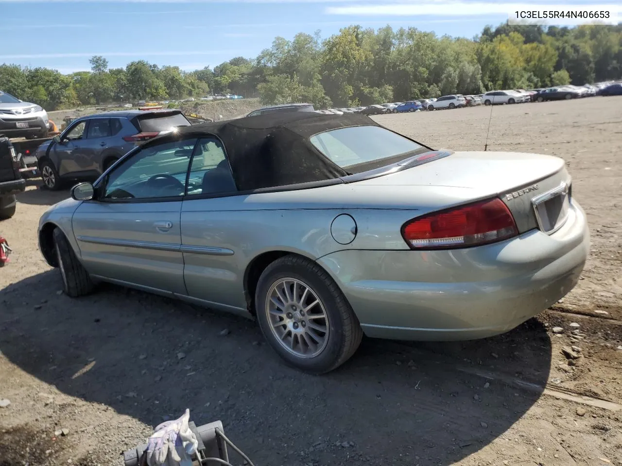 2004 Chrysler Sebring Lxi VIN: 1C3EL55R44N406653 Lot: 71230194