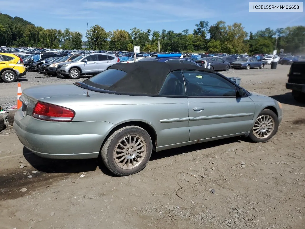 2004 Chrysler Sebring Lxi VIN: 1C3EL55R44N406653 Lot: 71230194