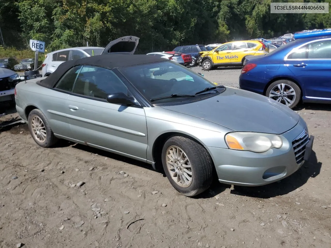 2004 Chrysler Sebring Lxi VIN: 1C3EL55R44N406653 Lot: 71230194