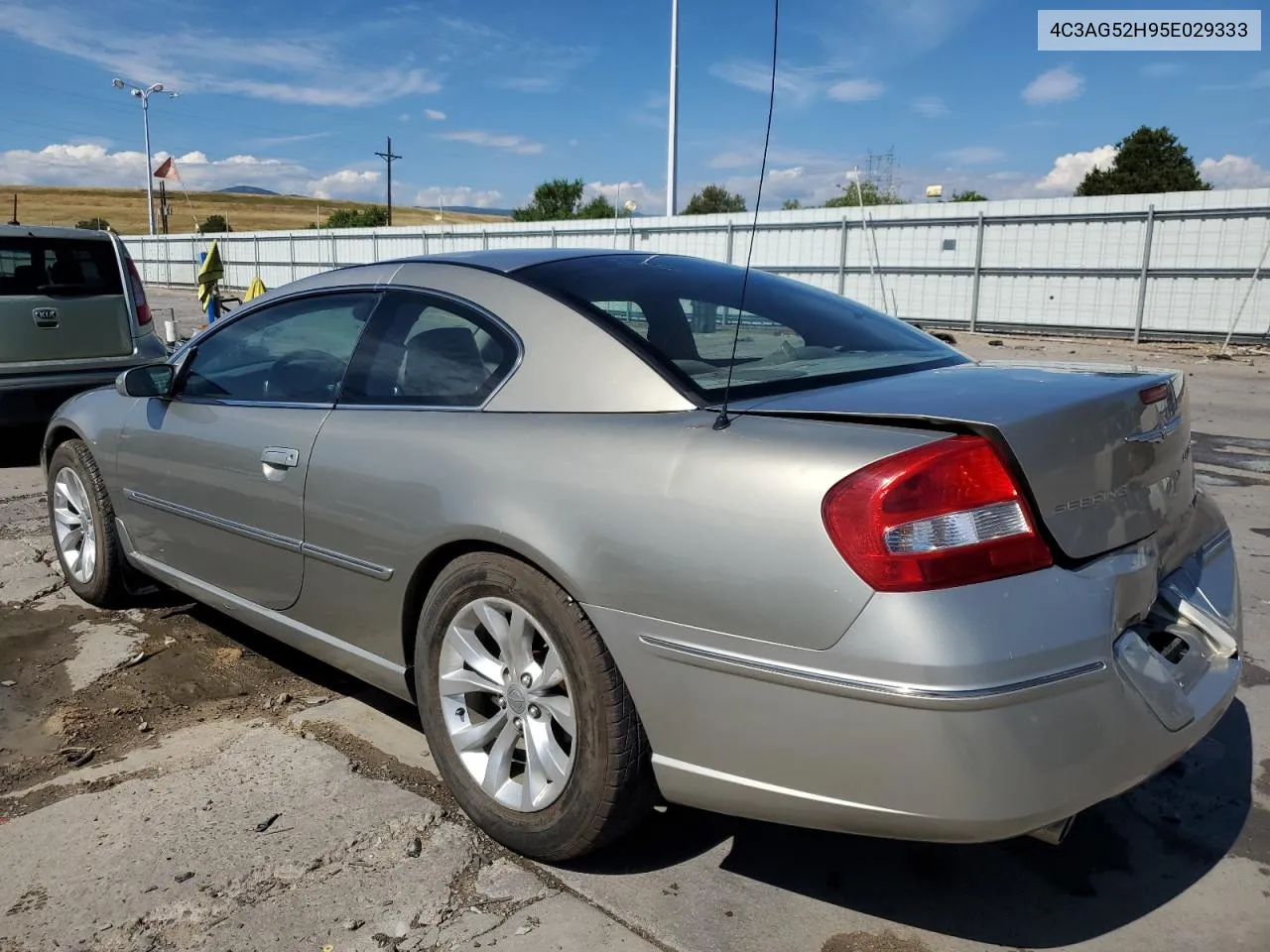 4C3AG52H95E029333 2005 Chrysler Sebring Limited