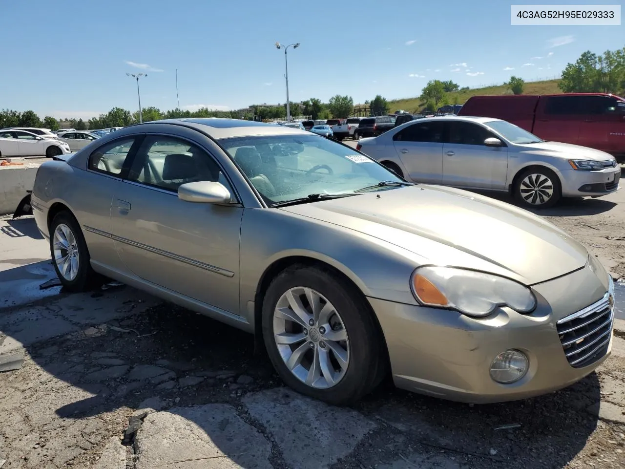 2005 Chrysler Sebring Limited VIN: 4C3AG52H95E029333 Lot: 67103614