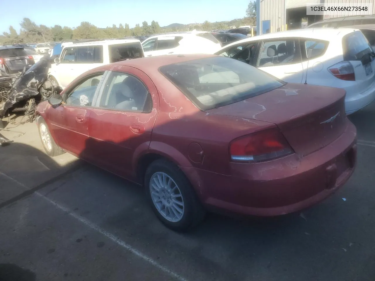 2006 Chrysler Sebring VIN: 1C3EL46X66N273548 Lot: 69729184