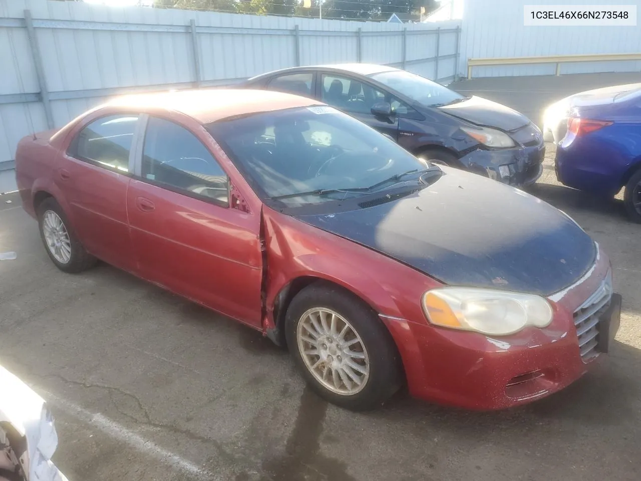 2006 Chrysler Sebring VIN: 1C3EL46X66N273548 Lot: 69729184