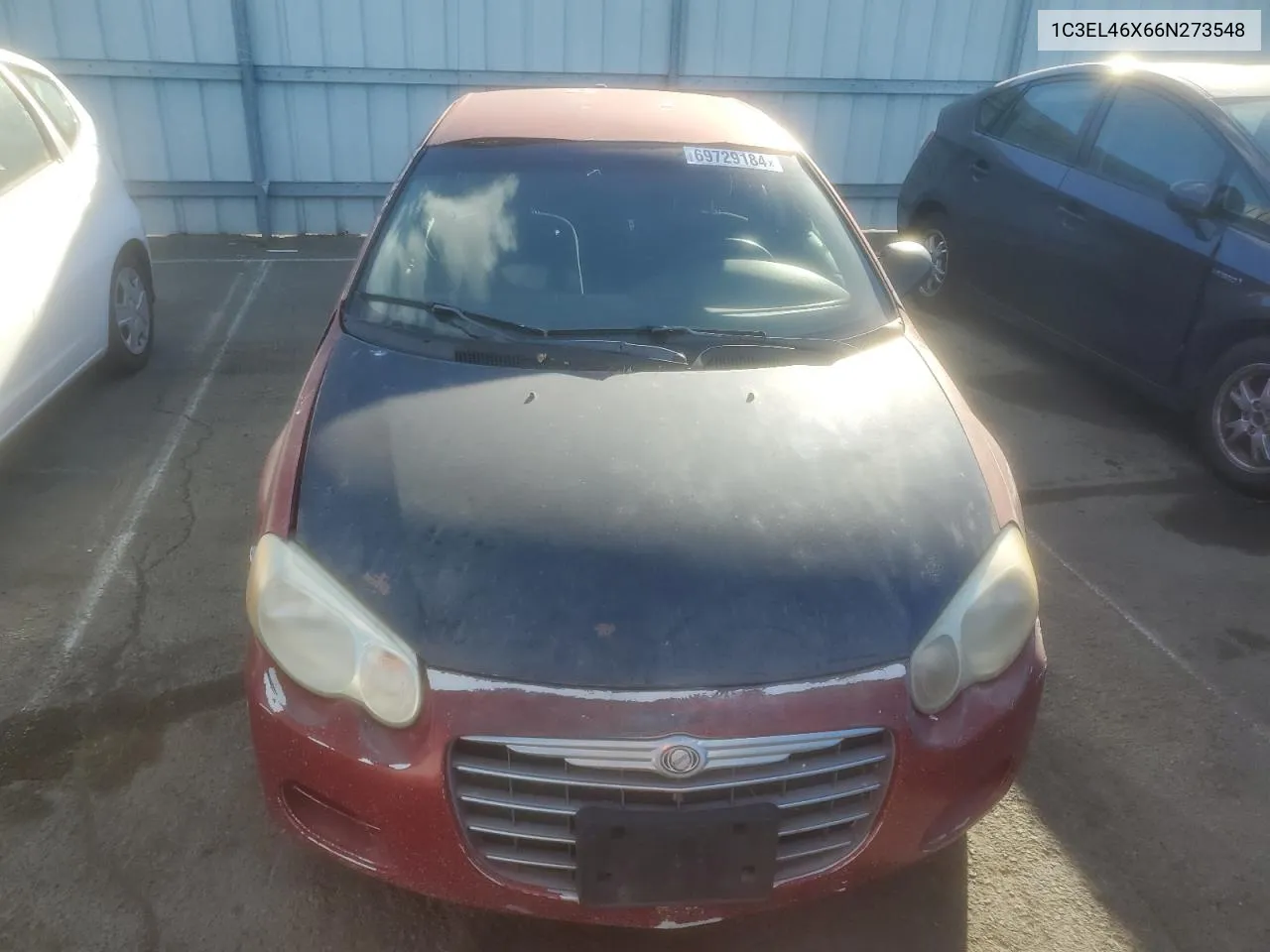 2006 Chrysler Sebring VIN: 1C3EL46X66N273548 Lot: 69729184