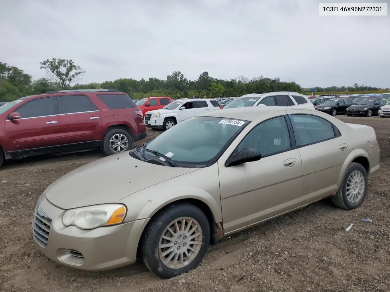 2006 Chrysler Sebring VIN: 1C3EL46X96N272331 Lot: 71355134