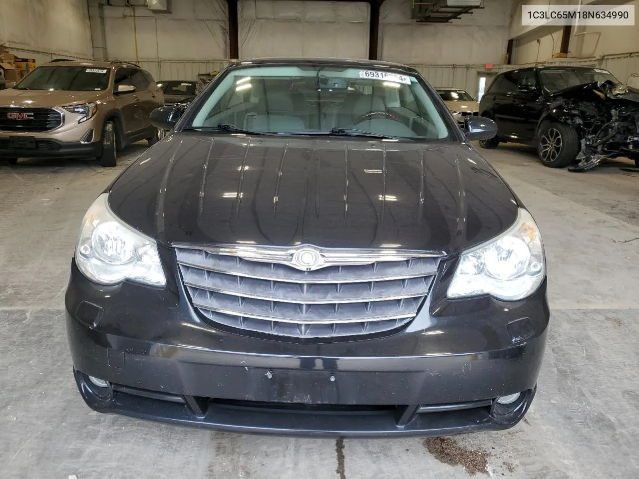 2008 Chrysler Sebring Limited VIN: 1C3LC65M18N634990 Lot: 69316254