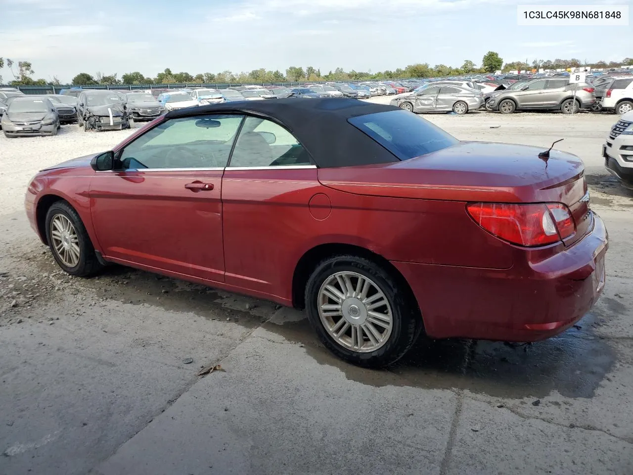 2008 Chrysler Sebring VIN: 1C3LC45K98N681848 Lot: 69414384