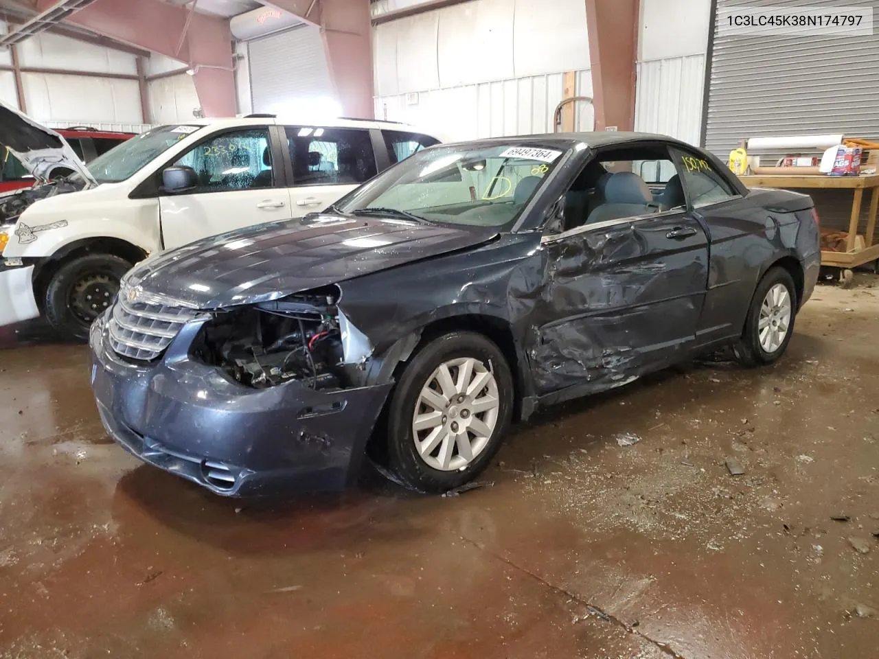 2008 Chrysler Sebring VIN: 1C3LC45K38N174797 Lot: 69497364