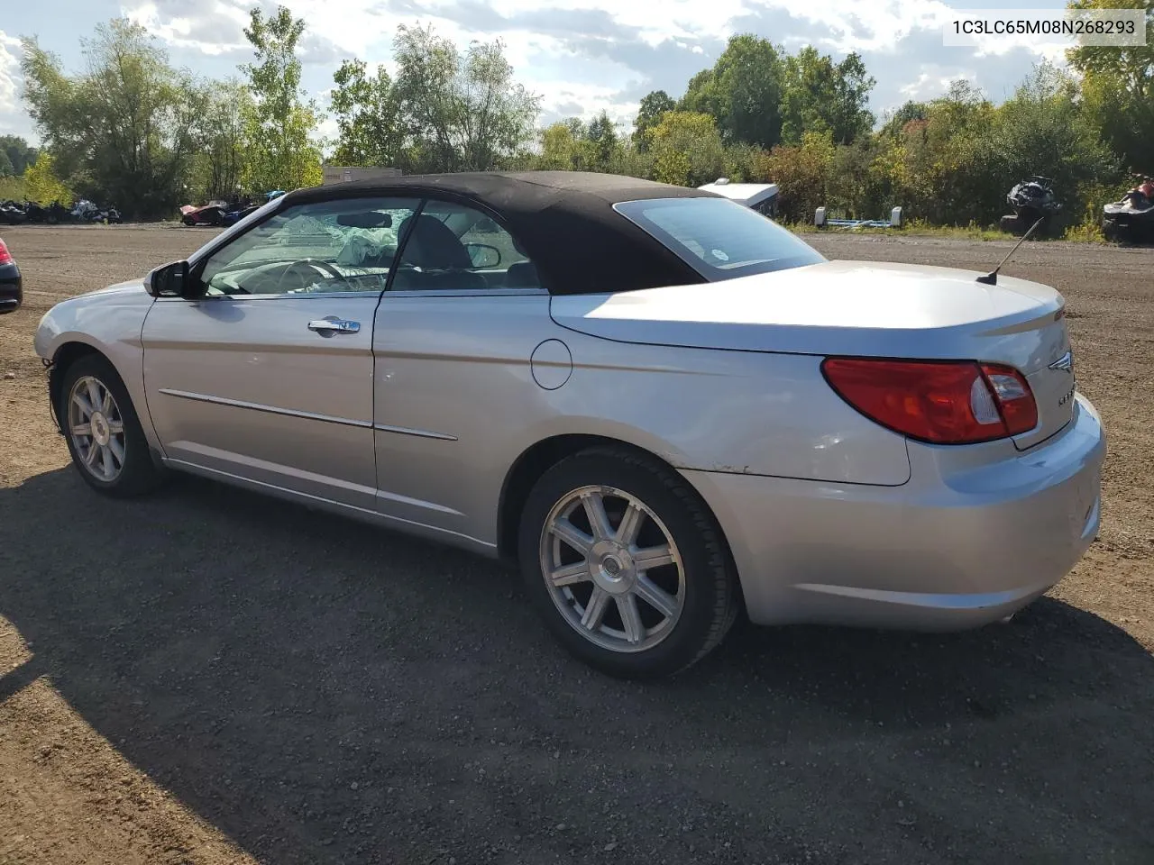 2008 Chrysler Sebring Limited VIN: 1C3LC65M08N268293 Lot: 69631134