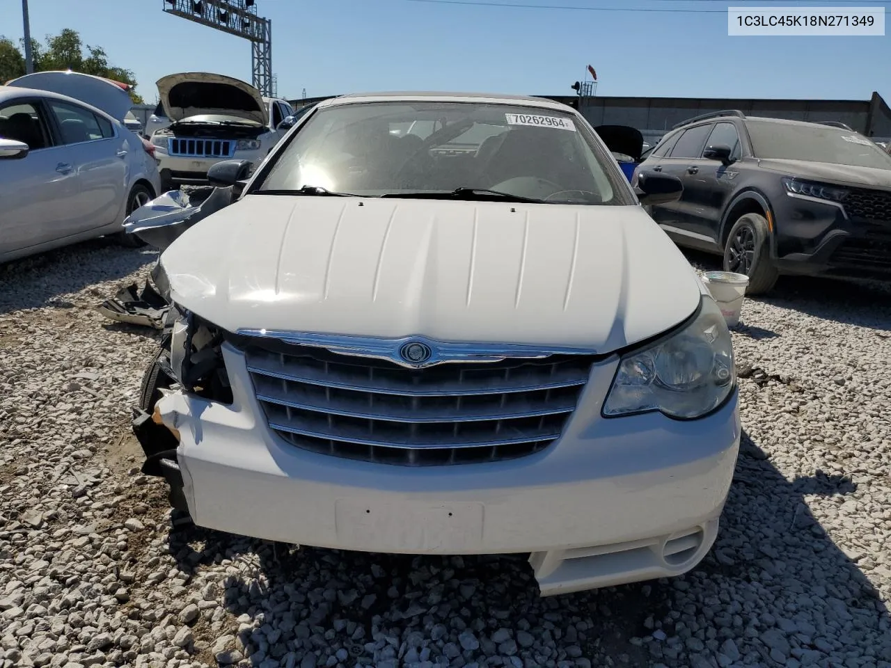 2008 Chrysler Sebring VIN: 1C3LC45K18N271349 Lot: 70262964