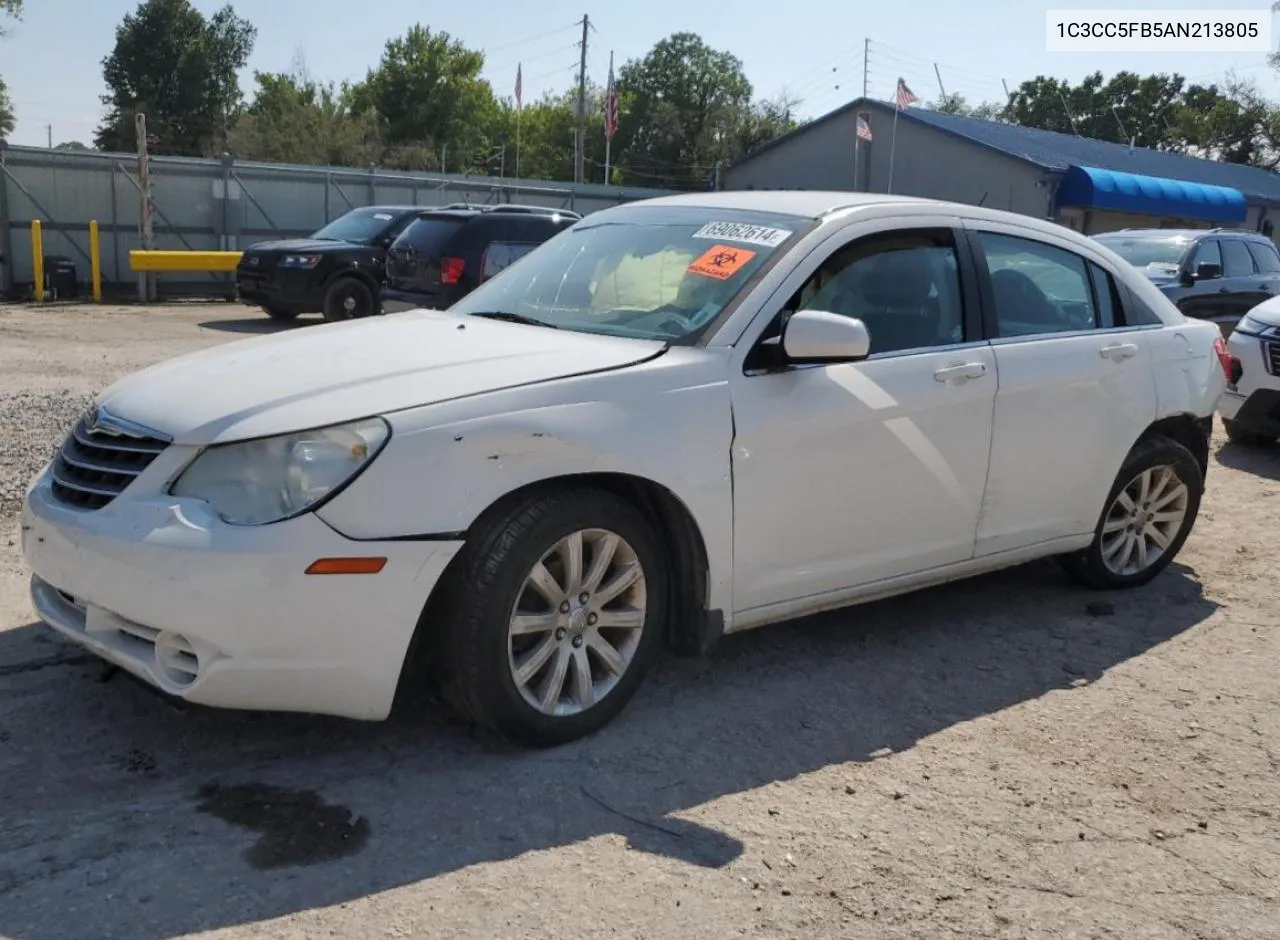 2010 Chrysler Sebring Limited VIN: 1C3CC5FB5AN213805 Lot: 69062614