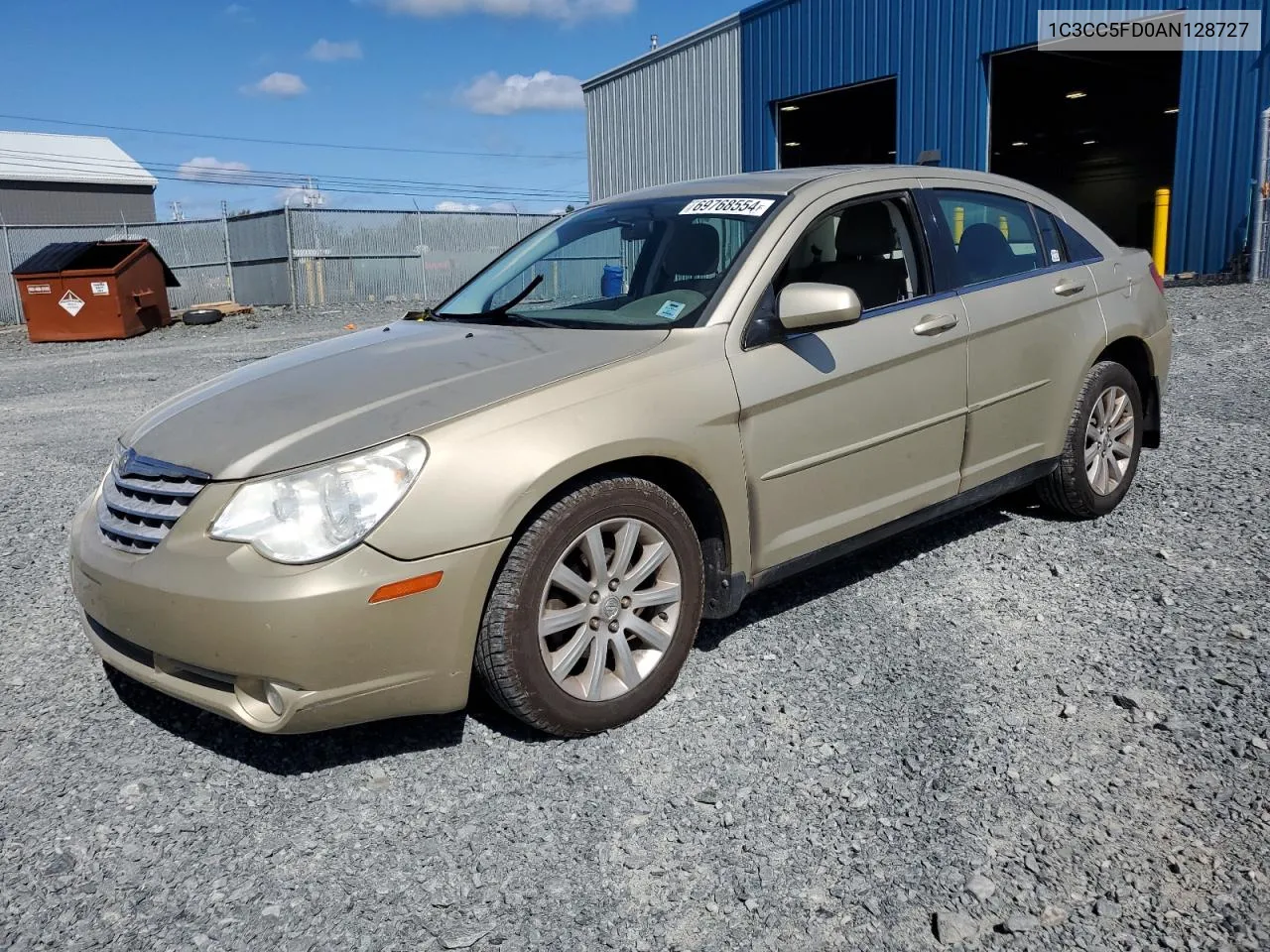 2010 Chrysler Sebring Limited VIN: 1C3CC5FD0AN128727 Lot: 69768554