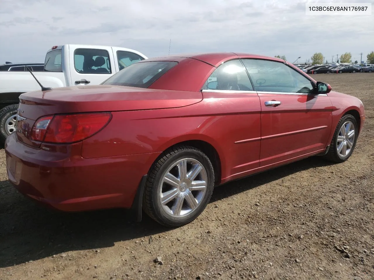 2010 Chrysler Sebring Limited VIN: 1C3BC6EV8AN176987 Lot: 72030574