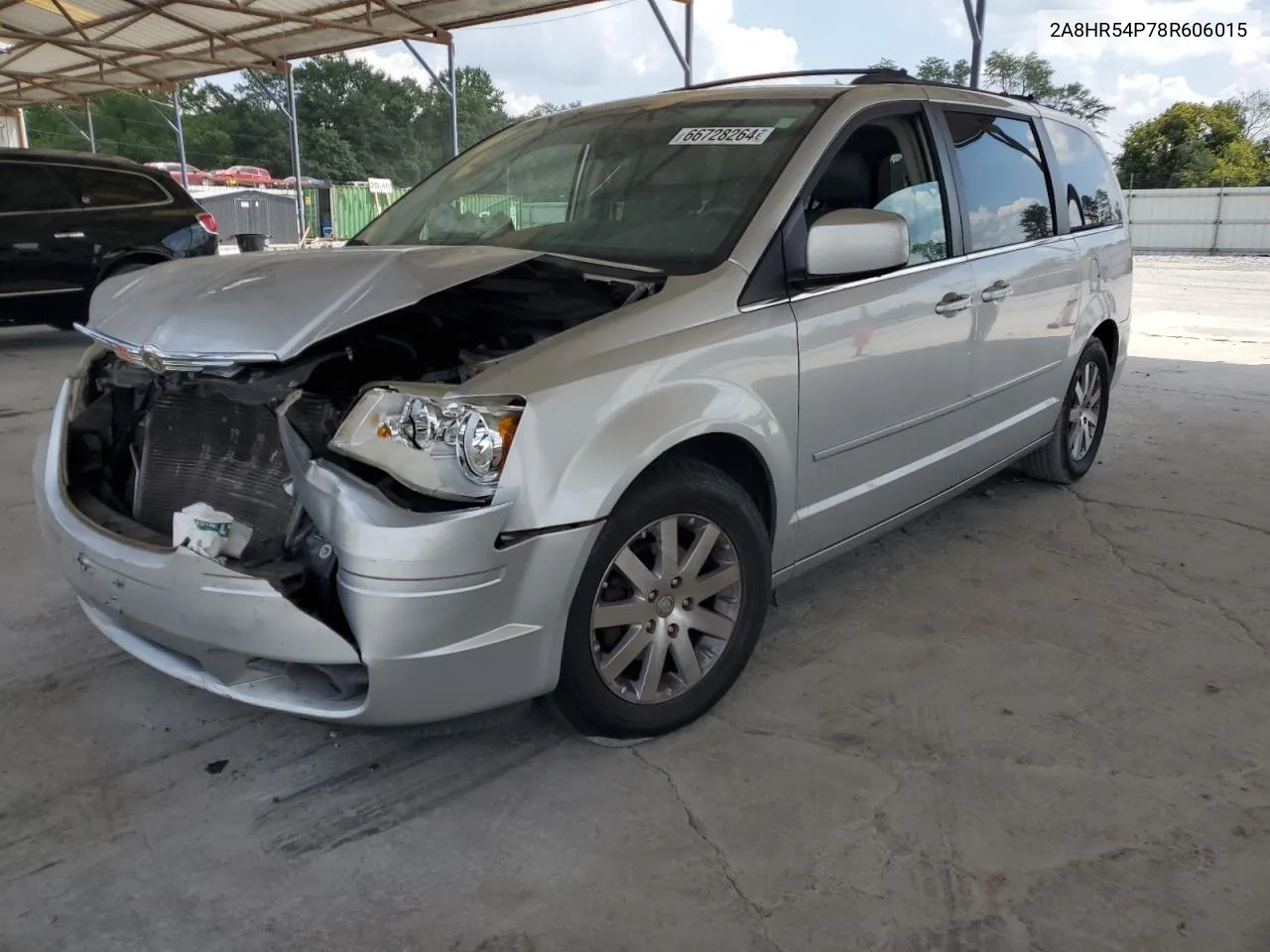 2A8HR54P78R606015 2008 Chrysler Town & Country Touring