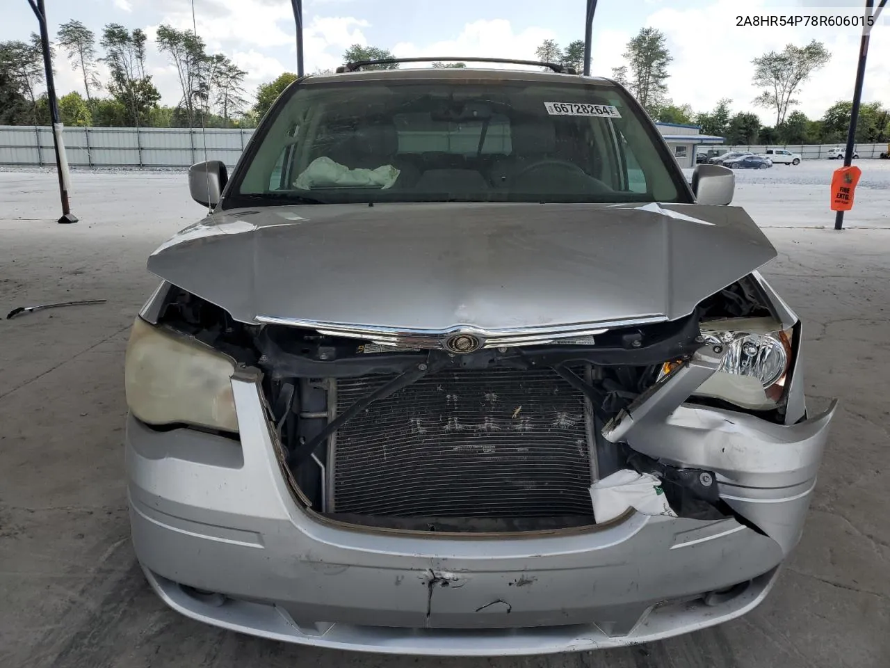 2A8HR54P78R606015 2008 Chrysler Town & Country Touring