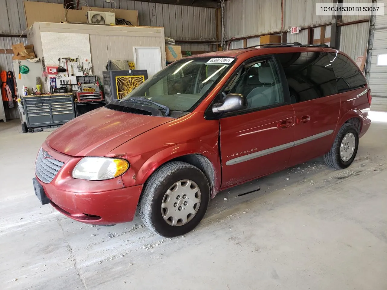 2001 Chrysler Voyager Lx VIN: 1C4GJ45301B153067 Lot: 63867084