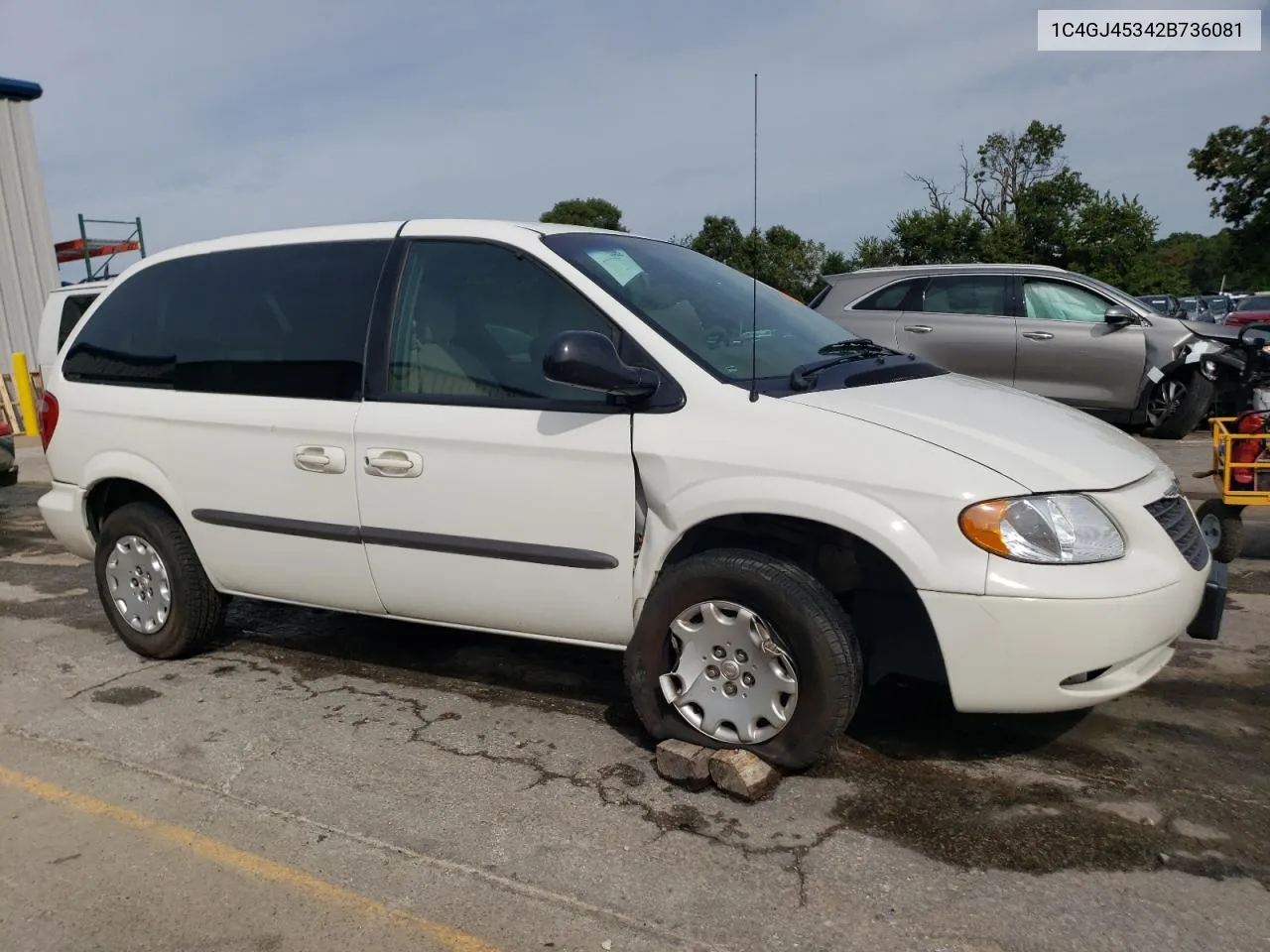 2002 Chrysler Voyager Lx VIN: 1C4GJ45342B736081 Lot: 69849014