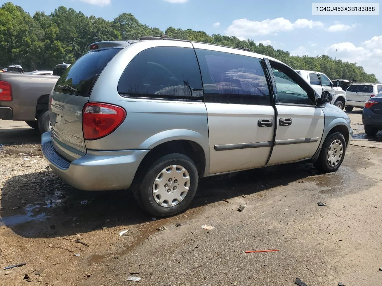 2003 Chrysler Voyager Lx VIN: 1C4GJ453X3B183888 Lot: 67923494