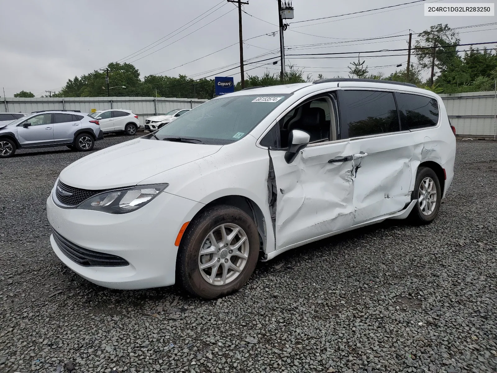 2020 Chrysler Voyager Lxi VIN: 2C4RC1DG2LR283250 Lot: 66153574