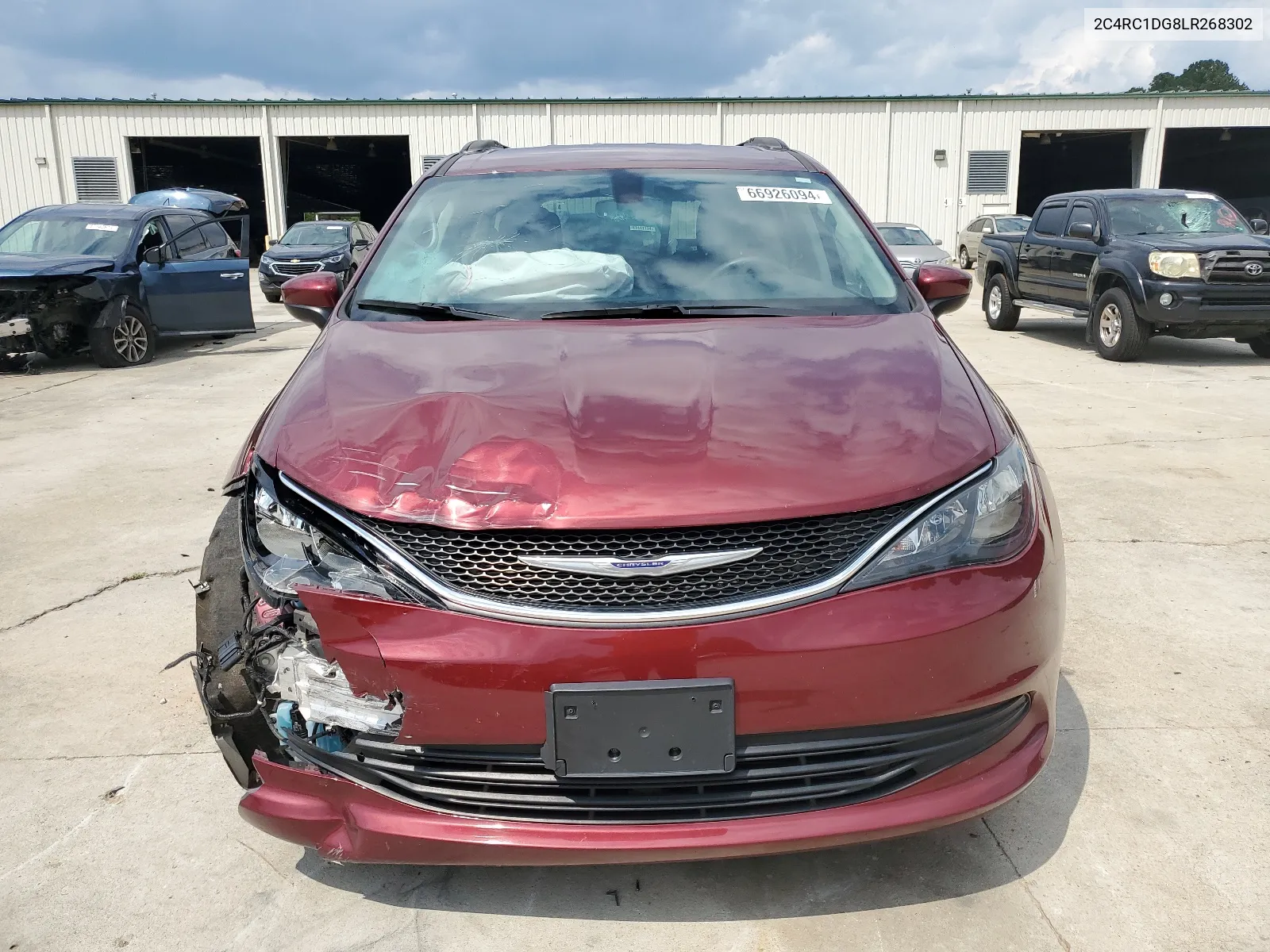 2020 Chrysler Voyager Lxi VIN: 2C4RC1DG8LR268302 Lot: 66926094