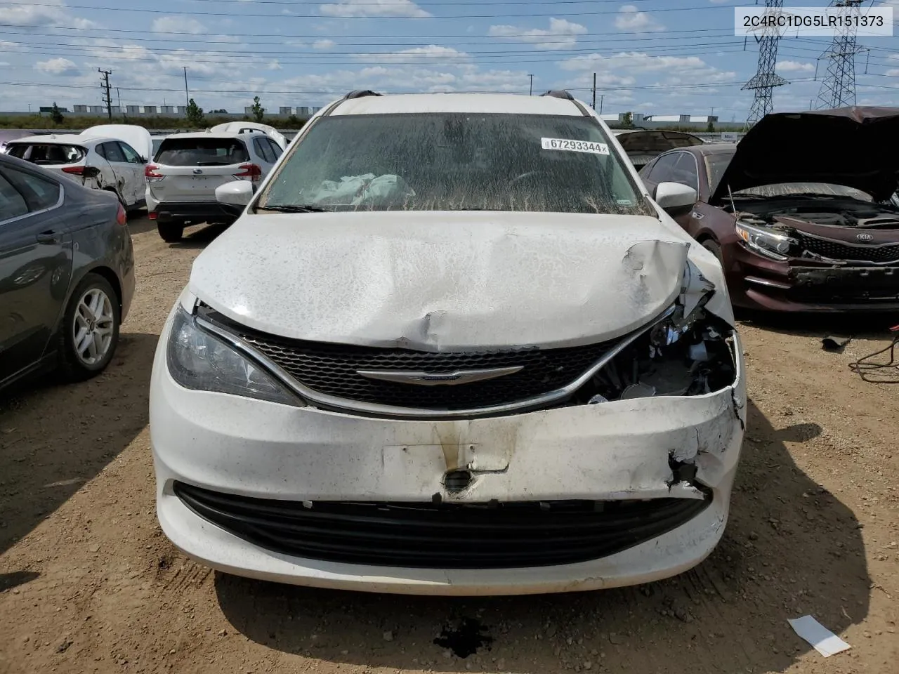 2020 Chrysler Voyager Lxi VIN: 2C4RC1DG5LR151373 Lot: 67293344