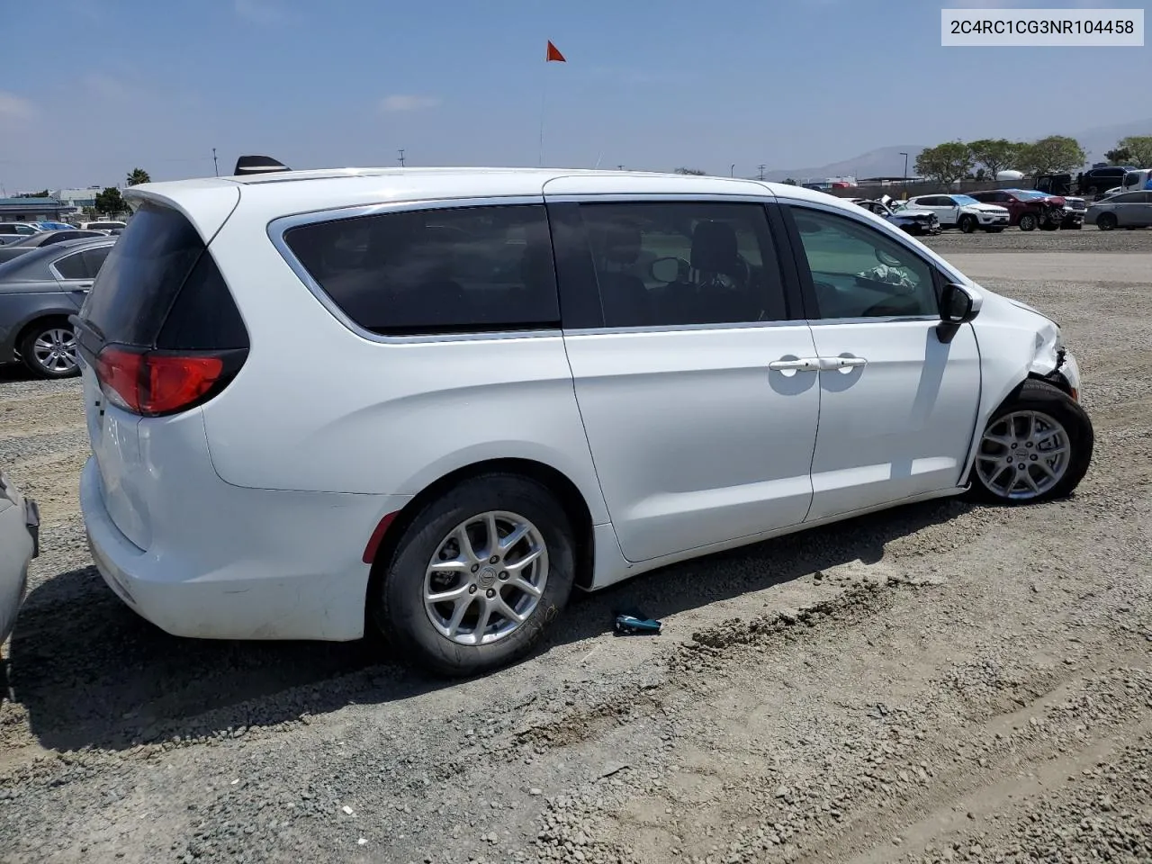 2022 Chrysler Voyager Lx VIN: 2C4RC1CG3NR104458 Lot: 55488294