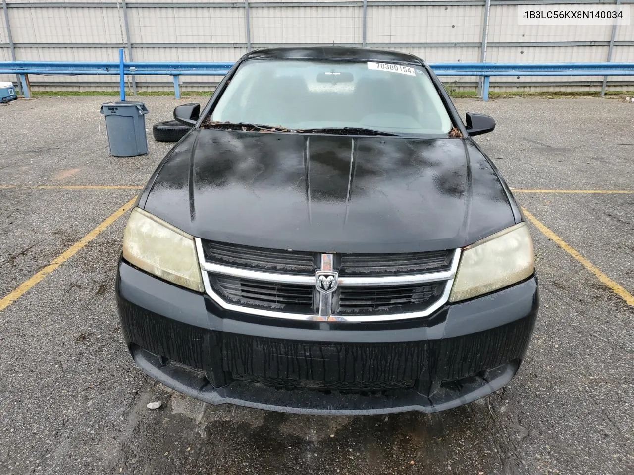 2008 Dodge Avenger Sxt VIN: 1B3LC56KX8N140034 Lot: 70380154