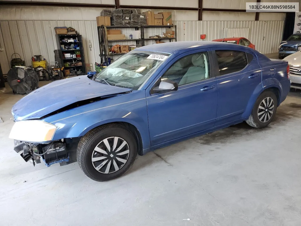 1B3LC46K88N598584 2008 Dodge Avenger Se