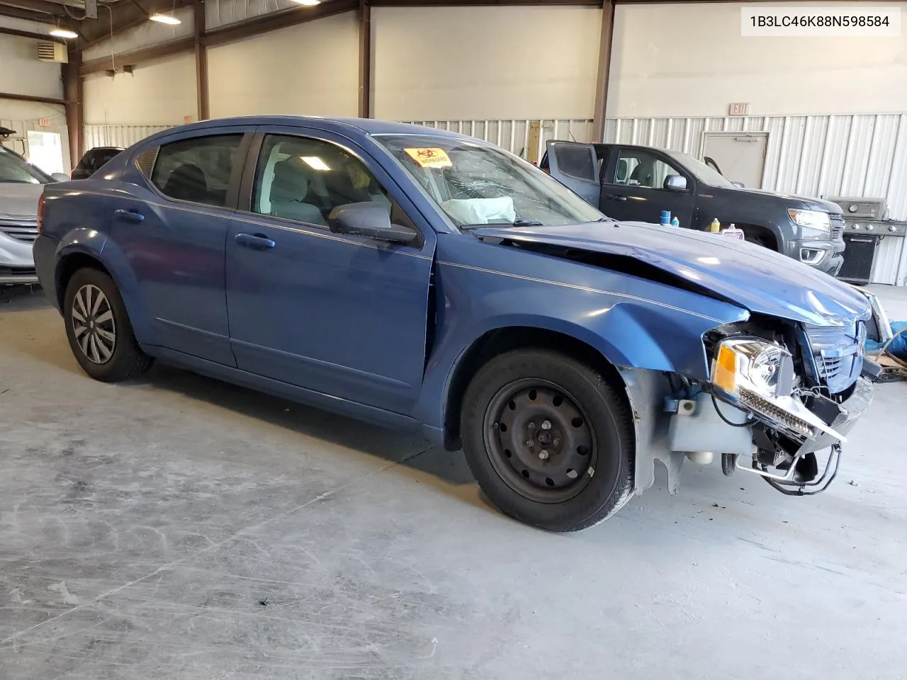 2008 Dodge Avenger Se VIN: 1B3LC46K88N598584 Lot: 70824704