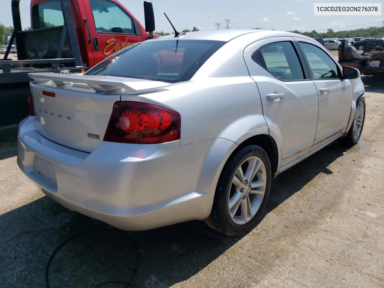 2012 Dodge Avenger Sxt VIN: 1C3CDZEG2CN276378 Lot: 67888324