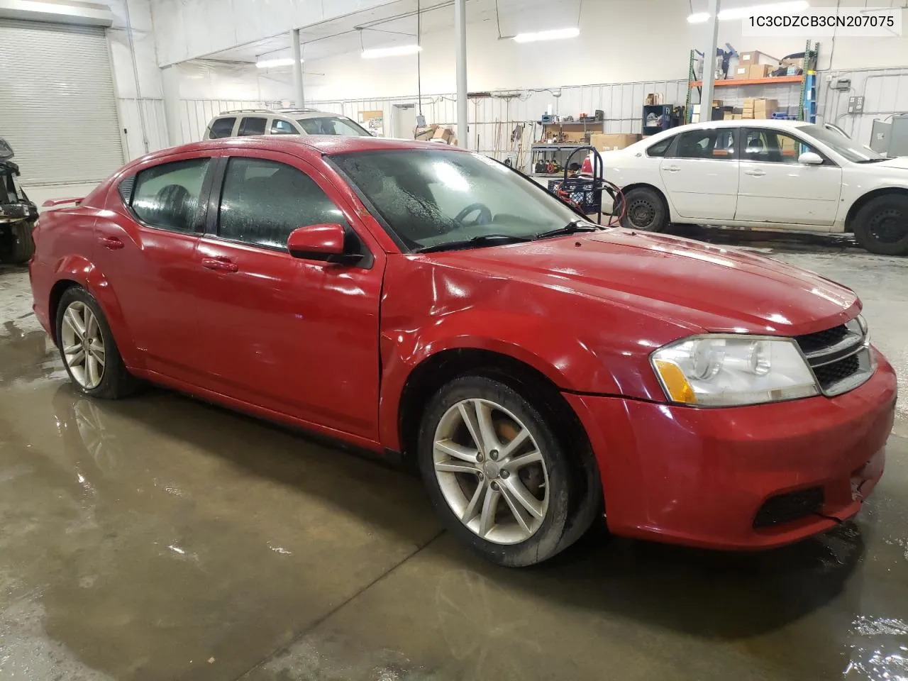 2012 Dodge Avenger Sxt VIN: 1C3CDZCB3CN207075 Lot: 71640394