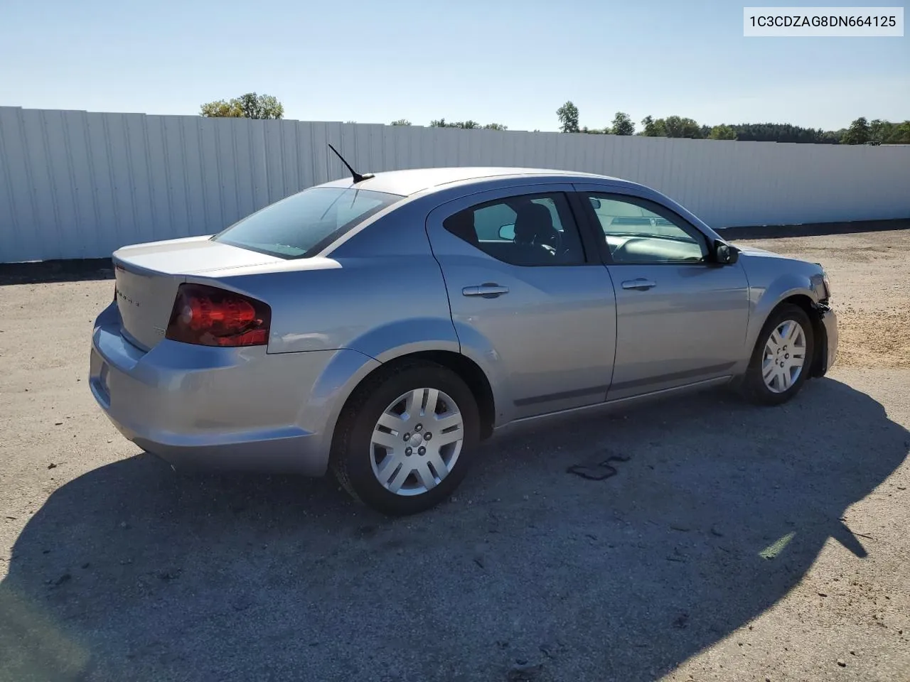 2013 Dodge Avenger Se VIN: 1C3CDZAG8DN664125 Lot: 69368084