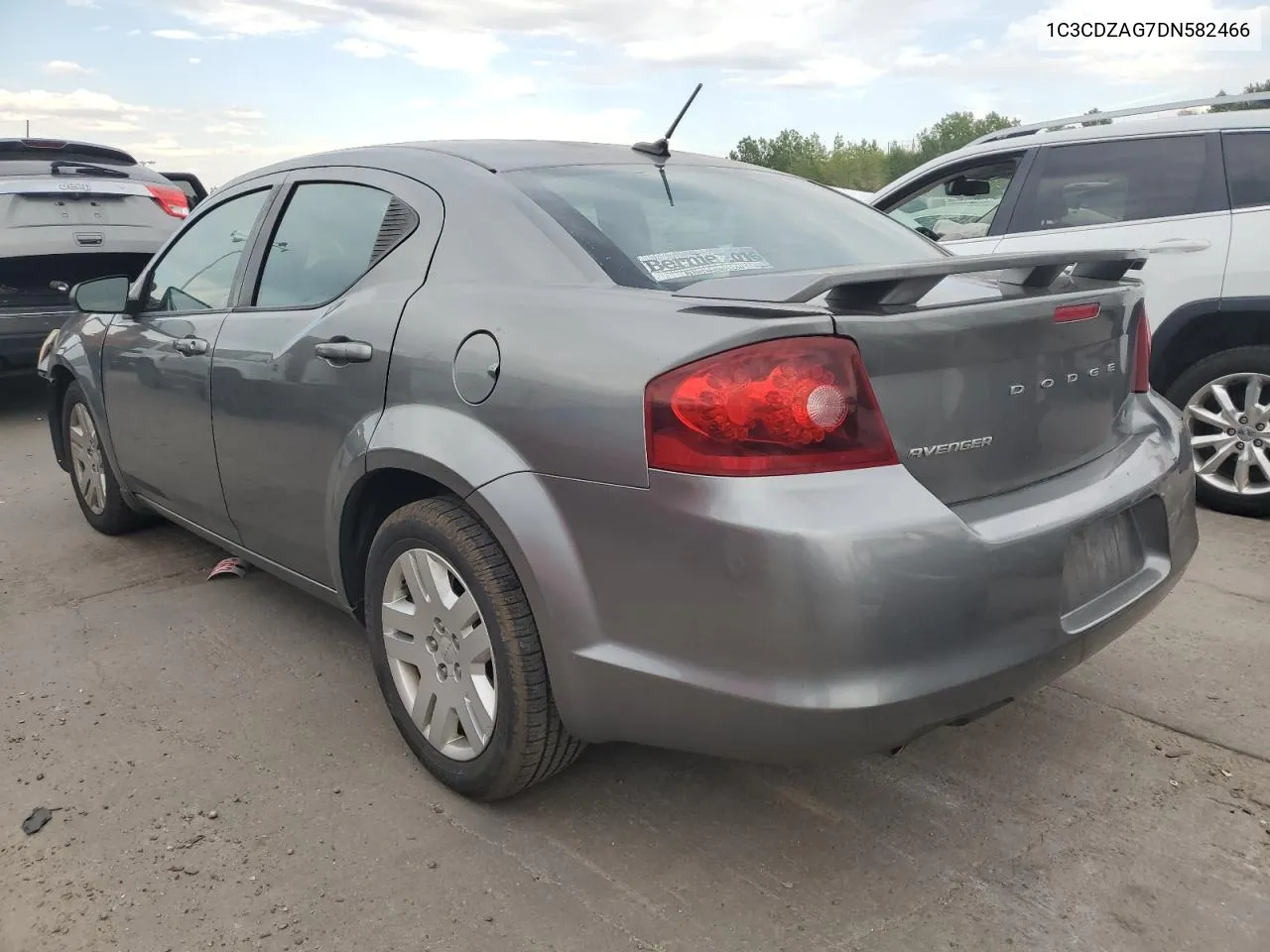 2013 Dodge Avenger Se VIN: 1C3CDZAG7DN582466 Lot: 70787604