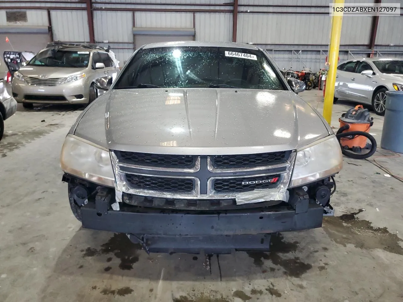 2014 Dodge Avenger Se VIN: 1C3CDZABXEN127097 Lot: 66467404