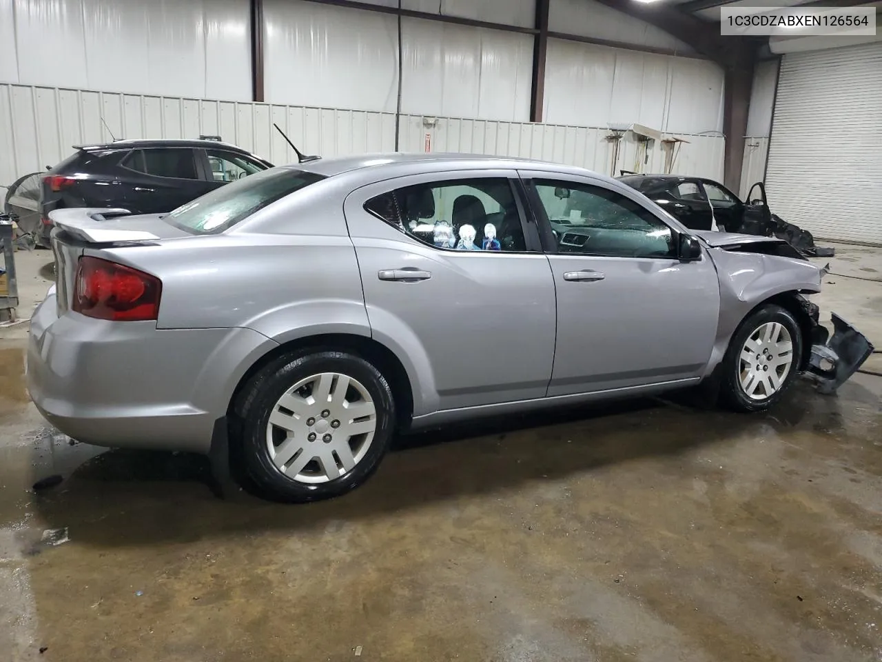 2014 Dodge Avenger Se VIN: 1C3CDZABXEN126564 Lot: 71296014