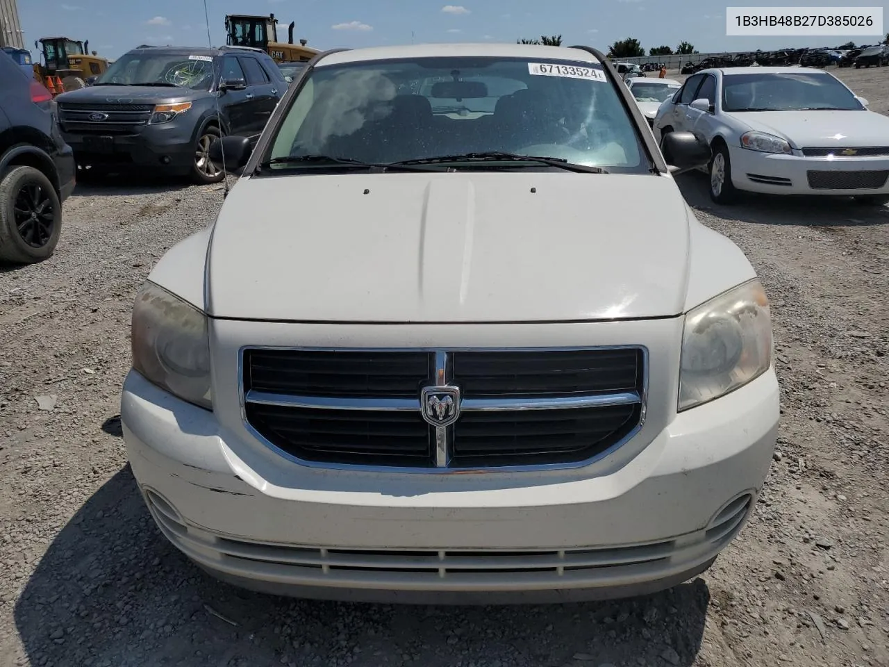 2007 Dodge Caliber Sxt VIN: 1B3HB48B27D385026 Lot: 67133524