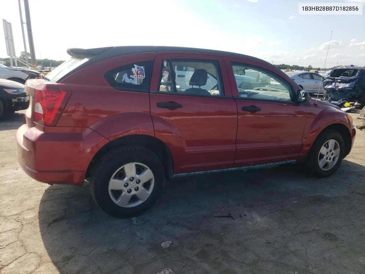 2007 Dodge Caliber VIN: 1B3HB28B87D182856 Lot: 67899204