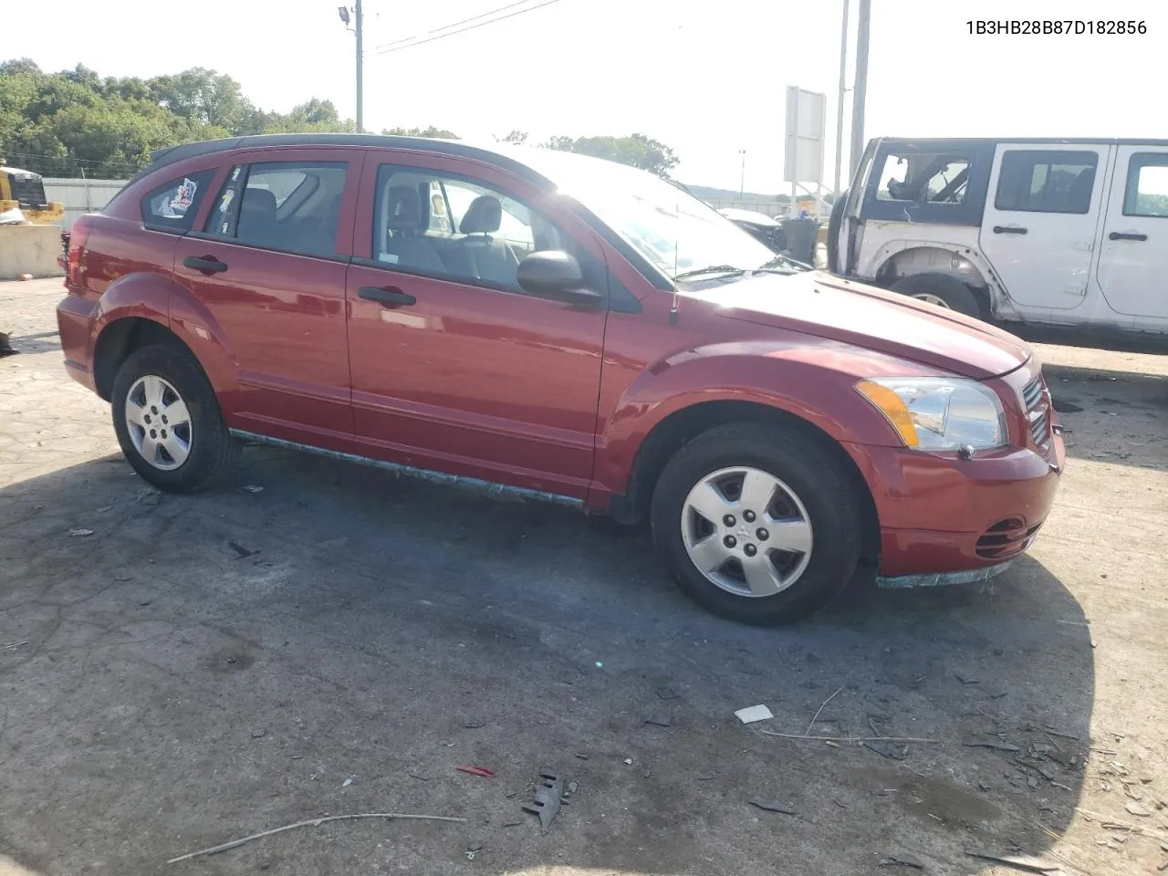 2007 Dodge Caliber VIN: 1B3HB28B87D182856 Lot: 67899204