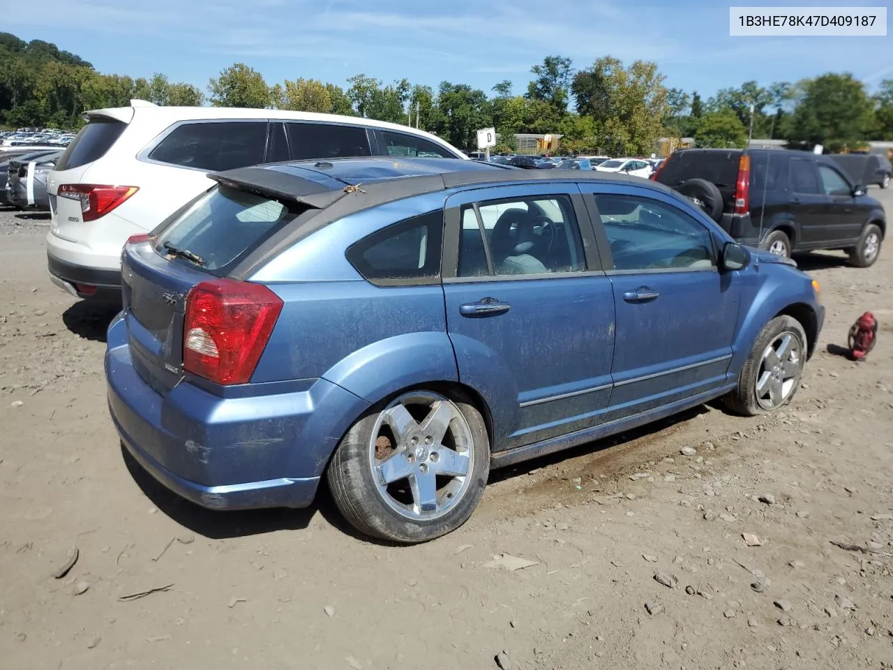 2007 Dodge Caliber R/T VIN: 1B3HE78K47D409187 Lot: 68626664