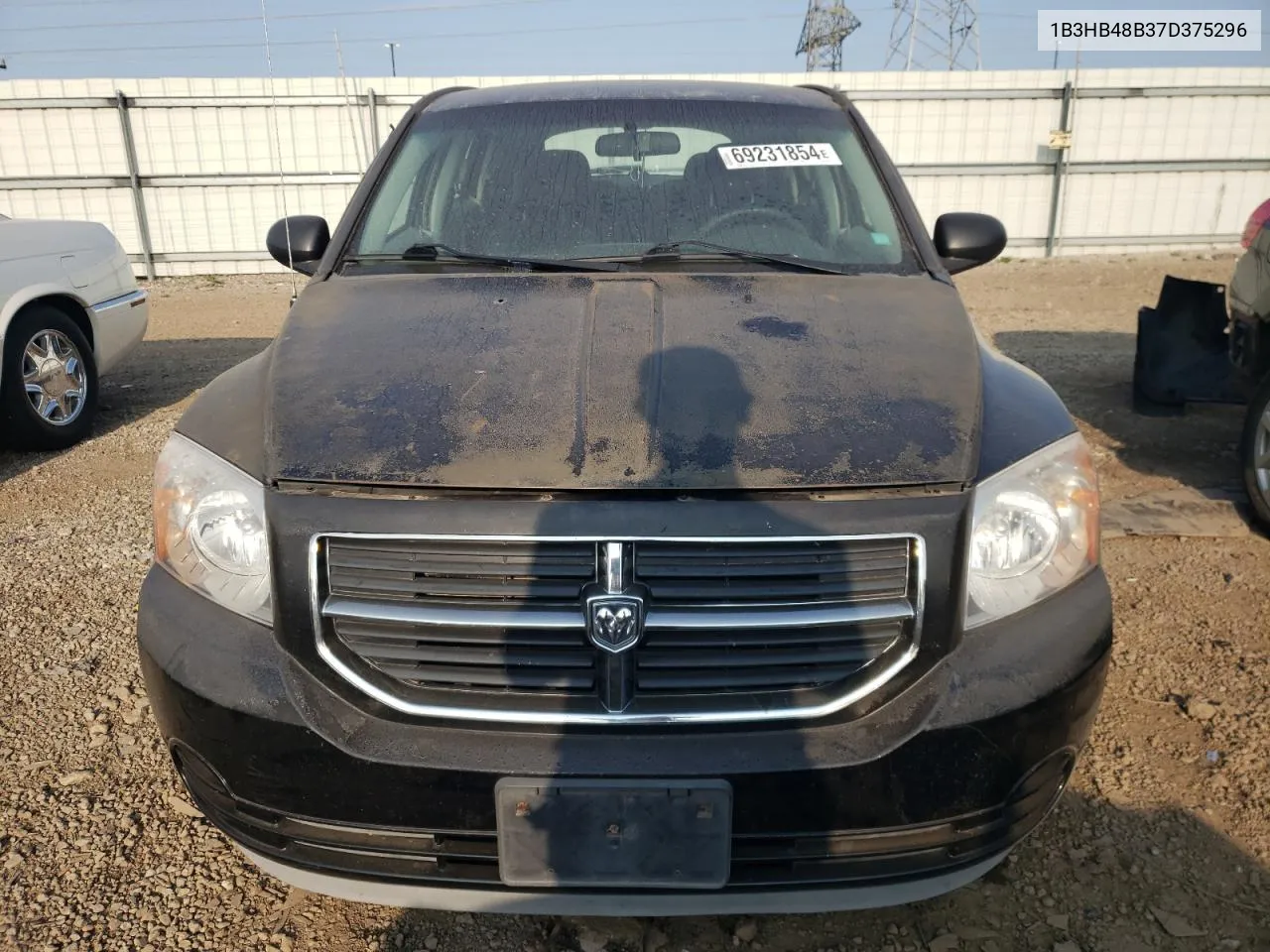 2007 Dodge Caliber Sxt VIN: 1B3HB48B37D375296 Lot: 69231854