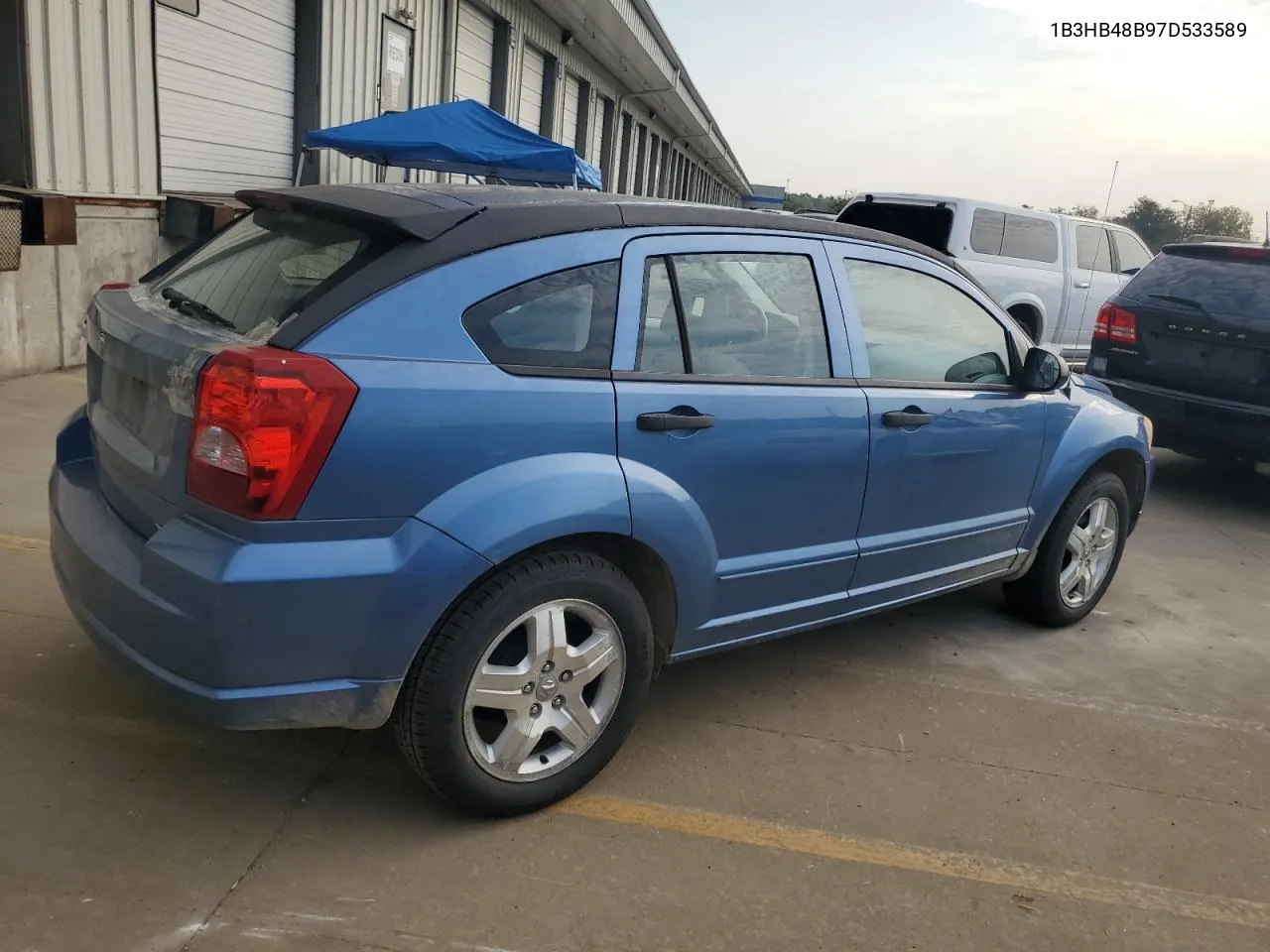 2007 Dodge Caliber Sxt VIN: 1B3HB48B97D533589 Lot: 69433794