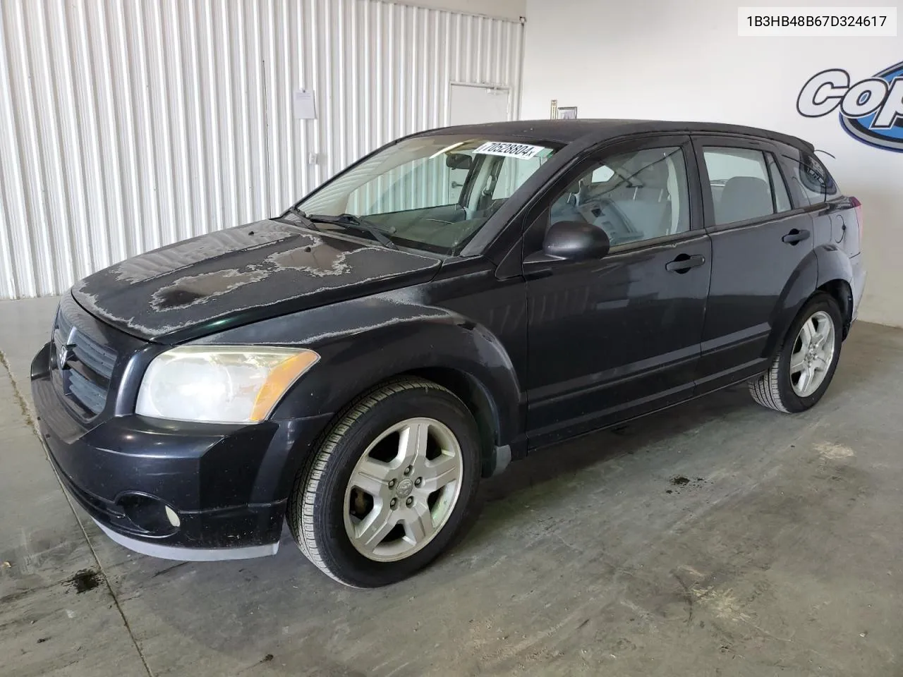 2007 Dodge Caliber Sxt VIN: 1B3HB48B67D324617 Lot: 70528804