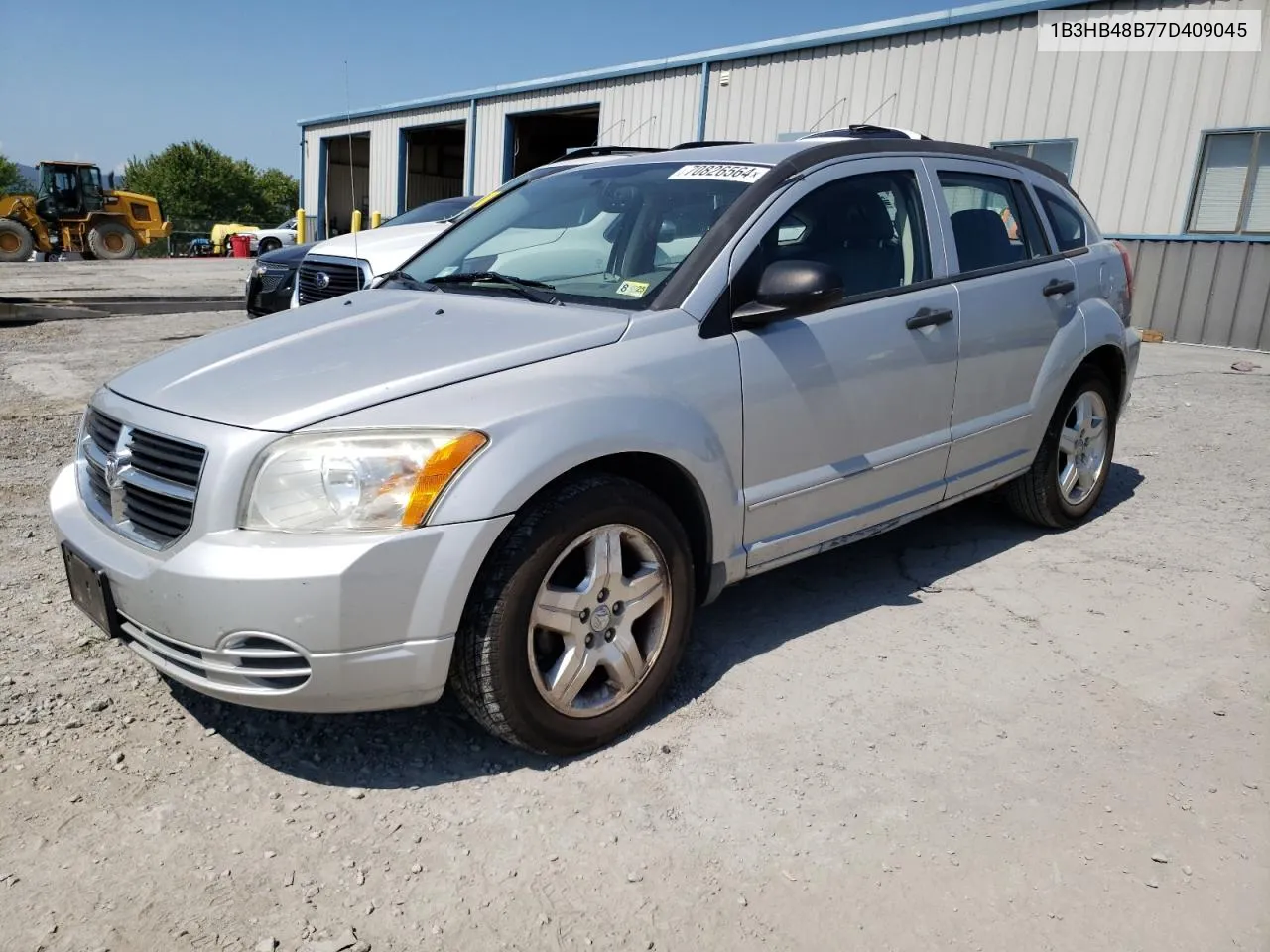 2007 Dodge Caliber Sxt VIN: 1B3HB48B77D409045 Lot: 70826564